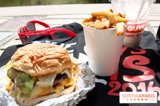 Five Guys, l'ouverture à Bercy Village