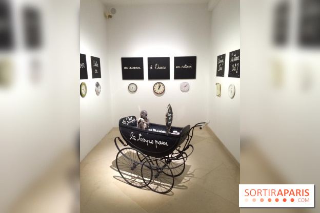 Photos de l'exposition Ben au musée Maillol 