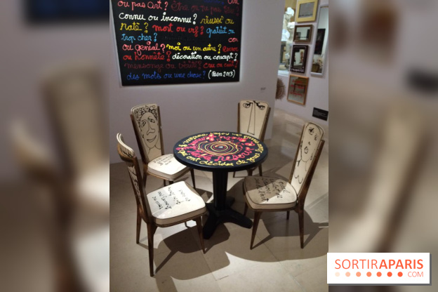 Photos de l'exposition Ben au musée Maillol 