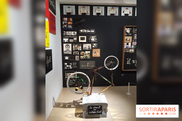 Photos de l'exposition Ben au musée Maillol 