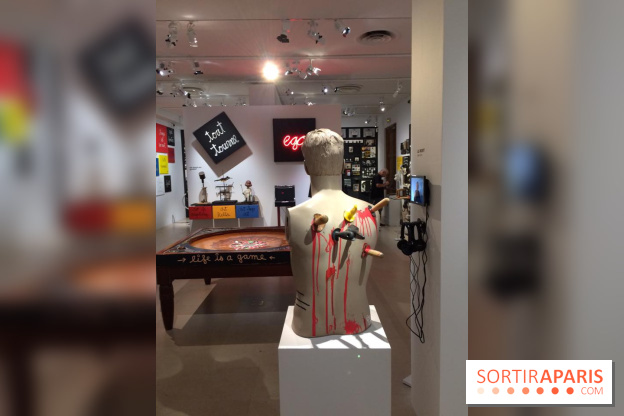 Photos de l'exposition Ben au musée Maillol 