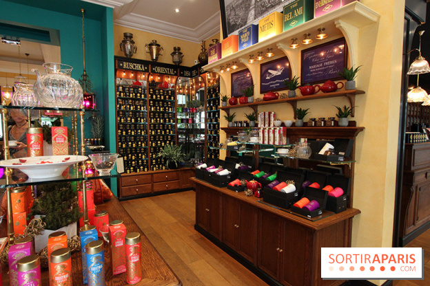 Mariage Frères Tour Eiffel, boutique-salon de thé