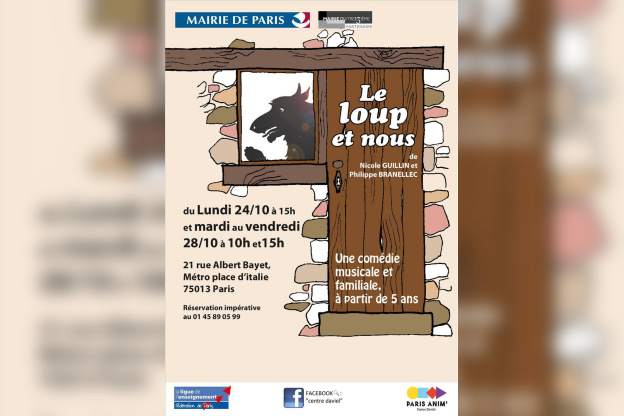 Le Loup et Nous au Centre d'animation Daviel