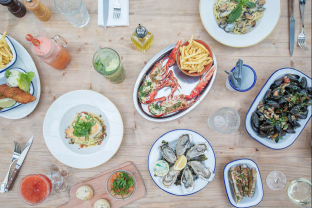 Polpo restautant, la Brasserie Seafood en bord de Seine