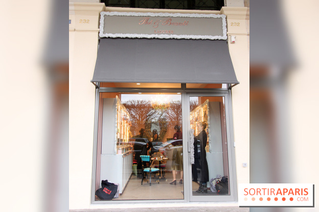 La première boutqiue Thé & Beauté de ladurée à Paris
