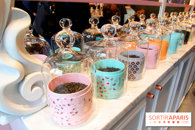 La première boutqiue Thé & Beauté de ladurée à Paris