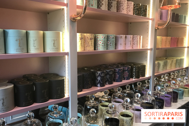 La première boutqiue Thé & Beauté de ladurée à Paris