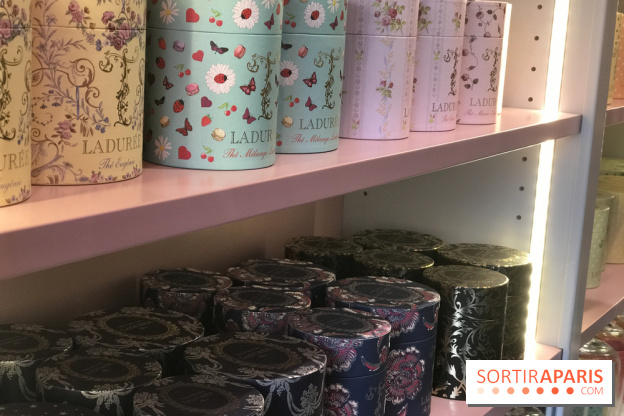 La première boutqiue Thé & Beauté de ladurée à Paris