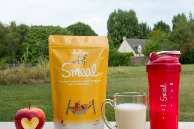 Smeal et l'athlète David Smétanine à la Foire de Paris !