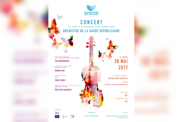 Concert de la Garde Républicaine au profit d'Aviation Sans Frontières