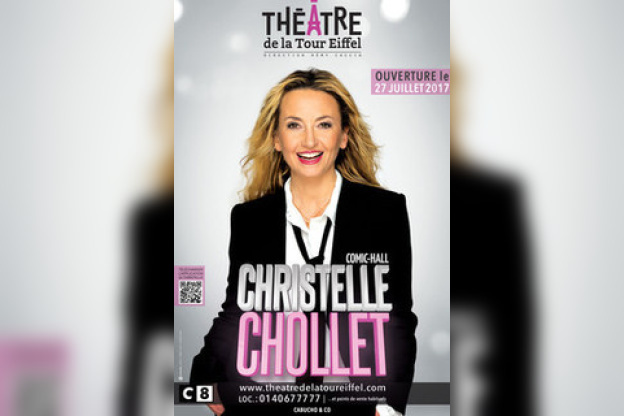 Christelle Chollet au Théâtre de la Tour Eiffel avec "Comic Hall"