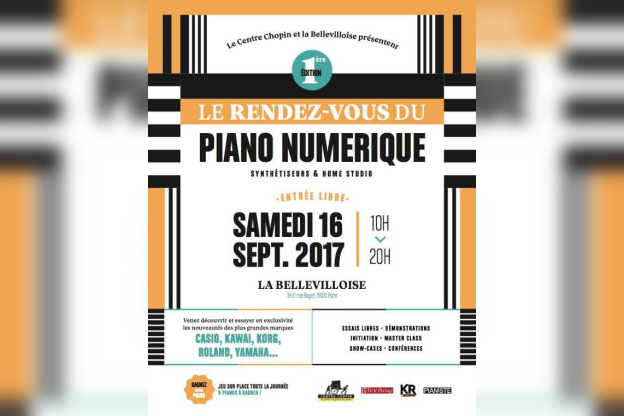 Le rendez-vous du piano numérique : 1ère édition à la Bellevilloise