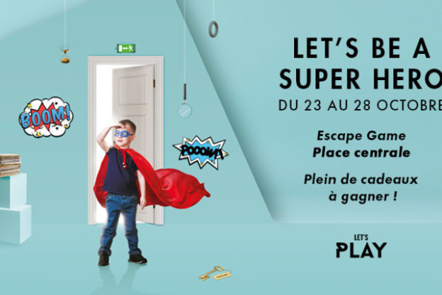 Escape game super-héros au centre commercial Belle Épine ! 