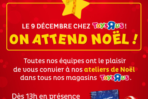 Toys'R'Us fête Noël !
