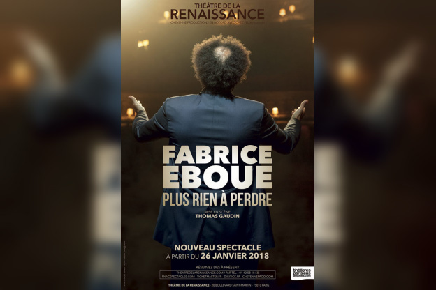 Fabrice Eboué revient au Théâtre de la Renaissance