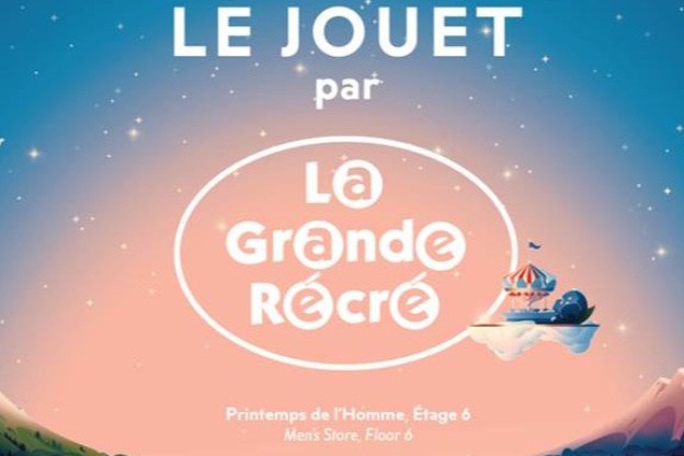 Le Printemps Haussmann accueille la grande récré