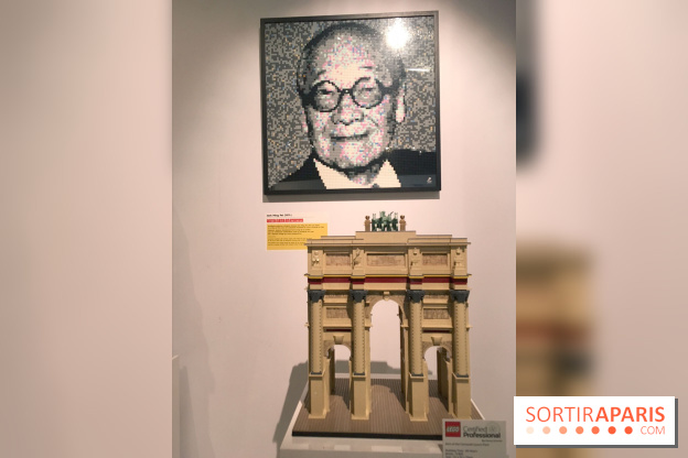 Exposition LEGO à l'Hôtel de Ville - l'Arc de Trimphe