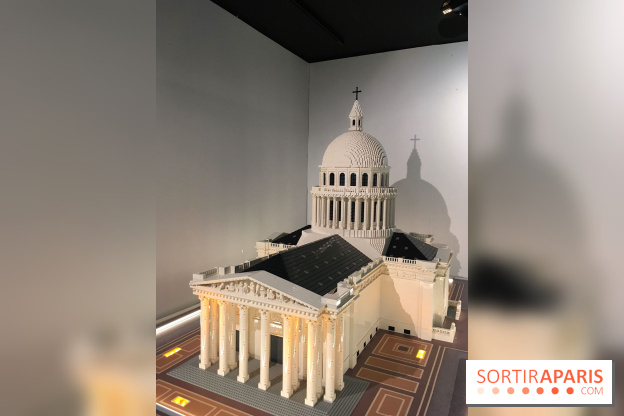 Exposition LEGO à l'Hôtel de Ville - le Panthéon