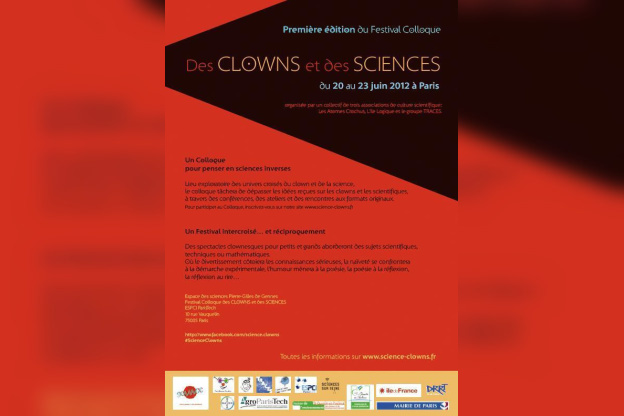 Festival Colloque des CLOWNS et des SCIENCES Du 20 au 23 juin 2012 