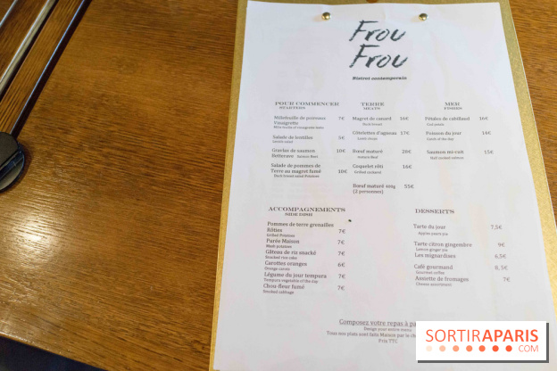 Frou-Frou un néobistrot familial et décompléxé à Saint-Michel