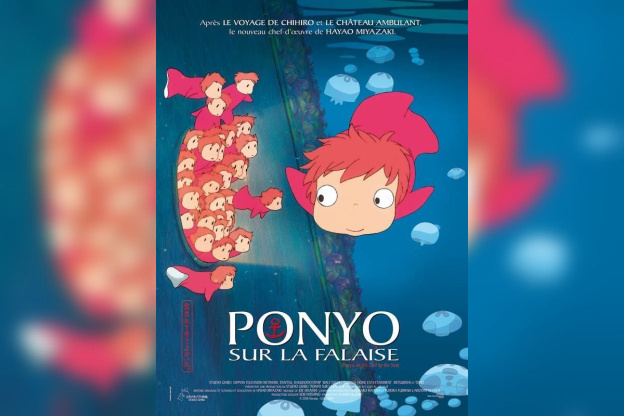 Ponyo sur la falaise
