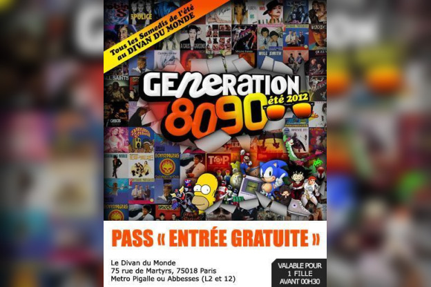 GENERATION 80-90 au DIVAN DU MONDE