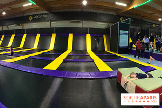 You Jump, the huge trampoline park in Elancourt, Yvelines ...