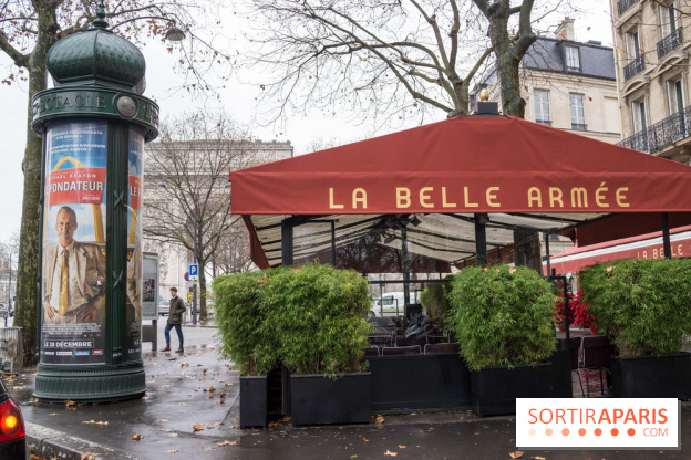La belle armée : brasserie et bar à cocktail en face de l'Arc de Triomphe