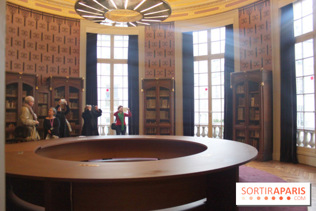 Rénovation de la BNF Richelieu  - rotonde de INHA