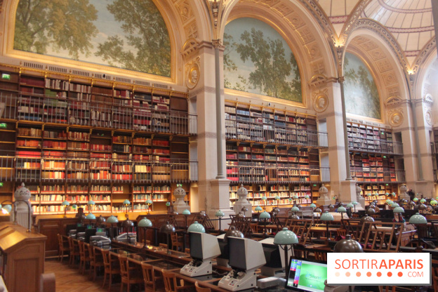 Rénovation de la BNF Richelieu - salle Labrouste