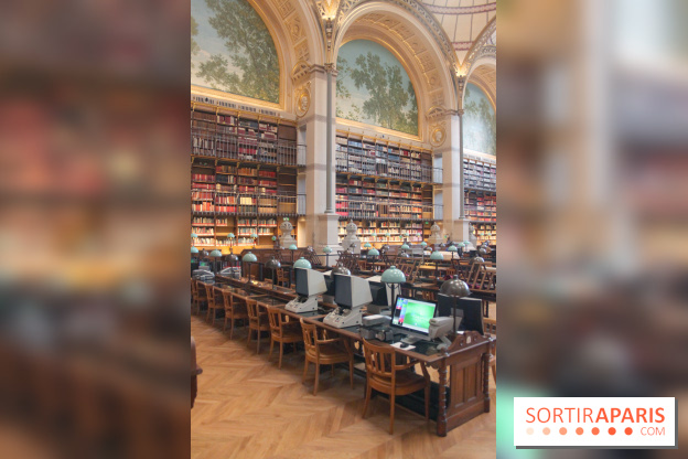 Rénovation de la BNF Richelieu - salle Labrouste