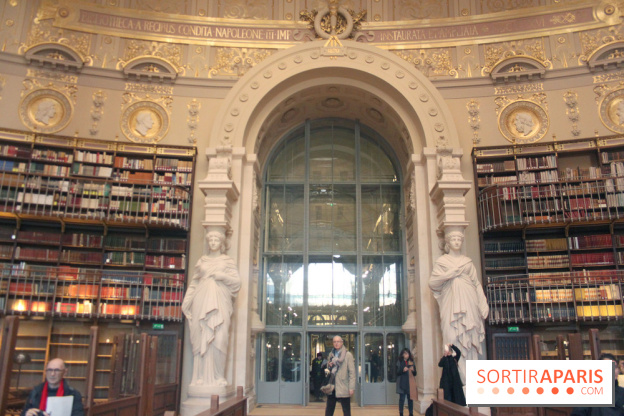 Rénovation de la BNF Richelieu - salle Labrouste