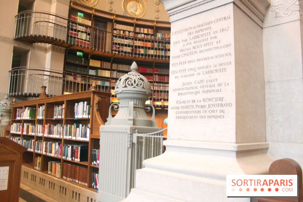 Rénovation de la BNF Richelieu - salle Labrouste