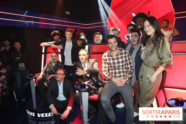 Inauguration du Studio The Voice au Musée Grévin