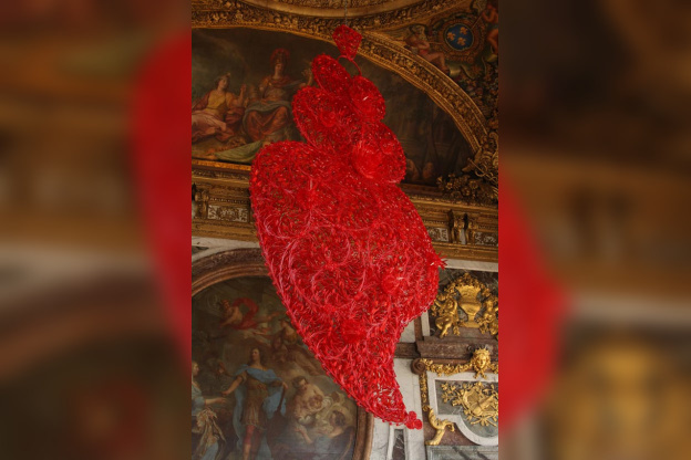 Coracao Independente Vermelho, Joana Vasconcelos | photo © Sortiraparis.com