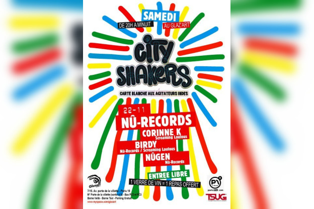 Concerts, Paris, City Shakers, Nû-Records, Glaz'art