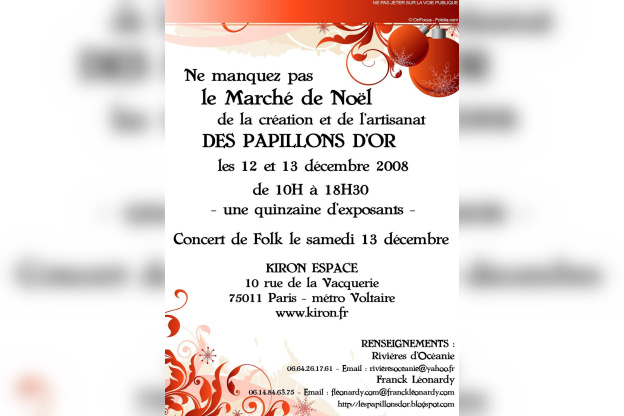 Shopping, Paris, Marché, Noël, Espace Kiron