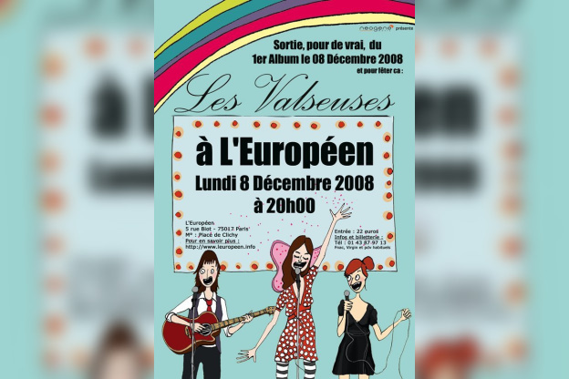 Concert, Paris, Valseuse, Européen