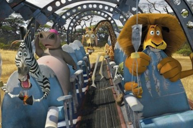 Cinéma, Paris, Grand rex, Madagascar, Féérie, Noel