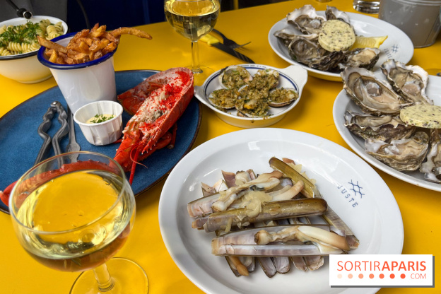 Juste, le restaurant de fruits de mer abordable où manger de bonnes huitres dans le 9e à Paris
