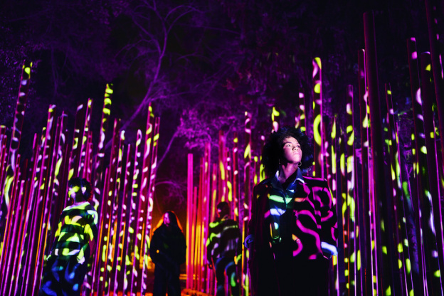 Light Cycles, un parcours de lumière au cœur du parc de la Villette cet automne à Paris