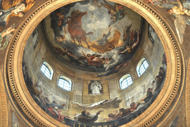 Cette chapelle discrète du 6e arrondissement de Paris cache un somptueux décor baroque italien