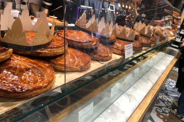 Galette des rois 2020 à la boulangerie Tartine