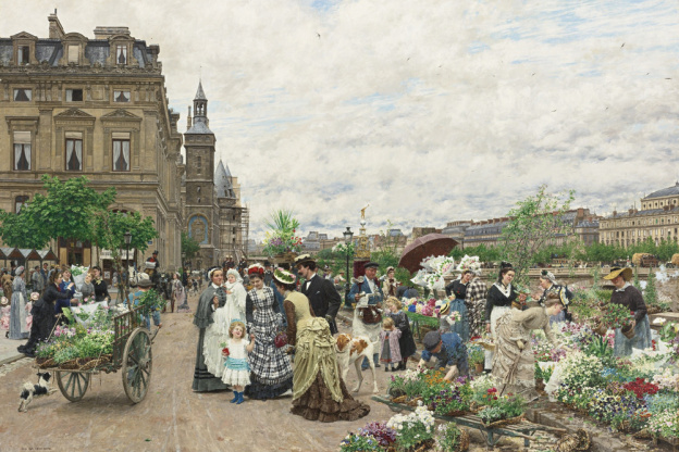 Paris : le marché aux fleurs se refait une beauté