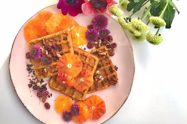 Insolite : une recette de gaufres veganes au CBD pour mardi gras