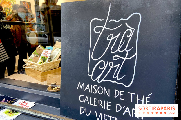 TRÀ-ART : galerie d'art et salon de thé bio vietnamien à Paris