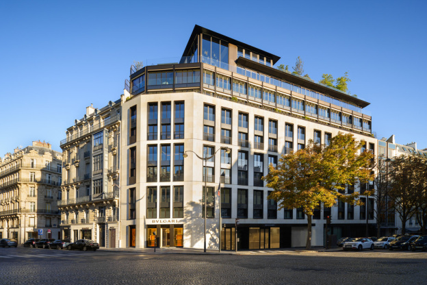 Ouverture de l'Hôtel Bulgari Paris près des Champs-Elysées