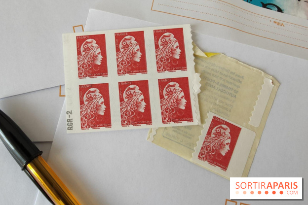 La Poste annonce la fin du timbre rouge en France