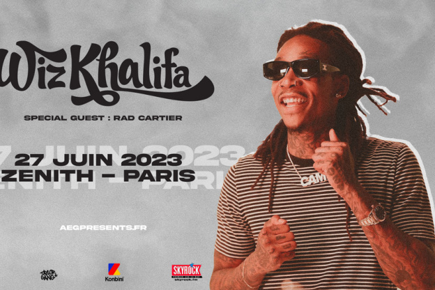Wiz Khalifa au Zénith de Paris en juin 2023