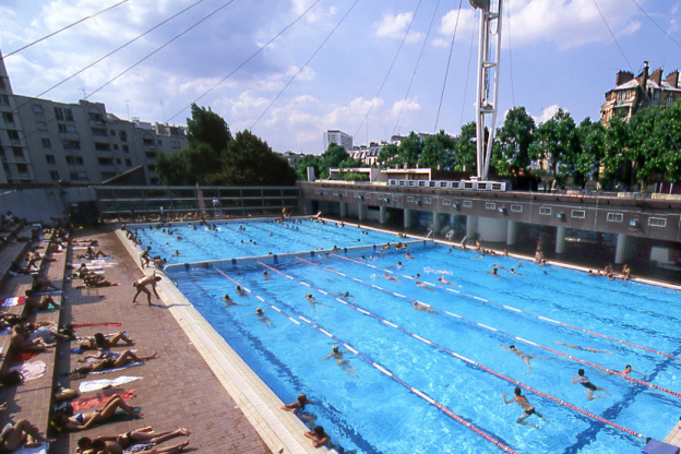 La piscine Georges Hermant à Paris